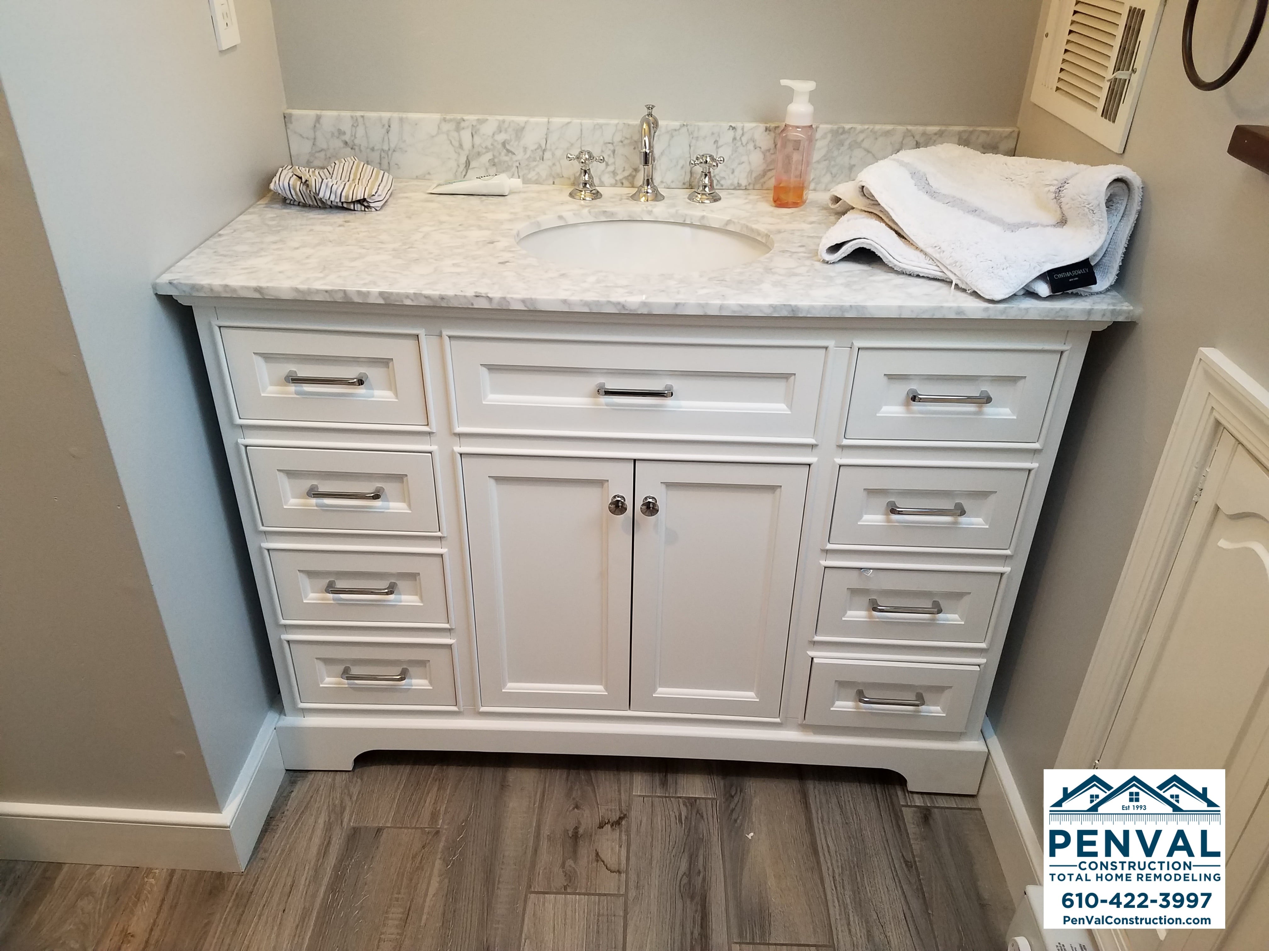 Bathroom Upgrade - Free Standing Bathroom Vanity